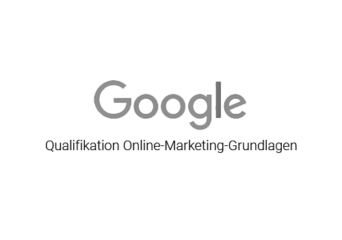FOKUS UX hat das Zertifikat: Google - Qualifikation Online-Marketing